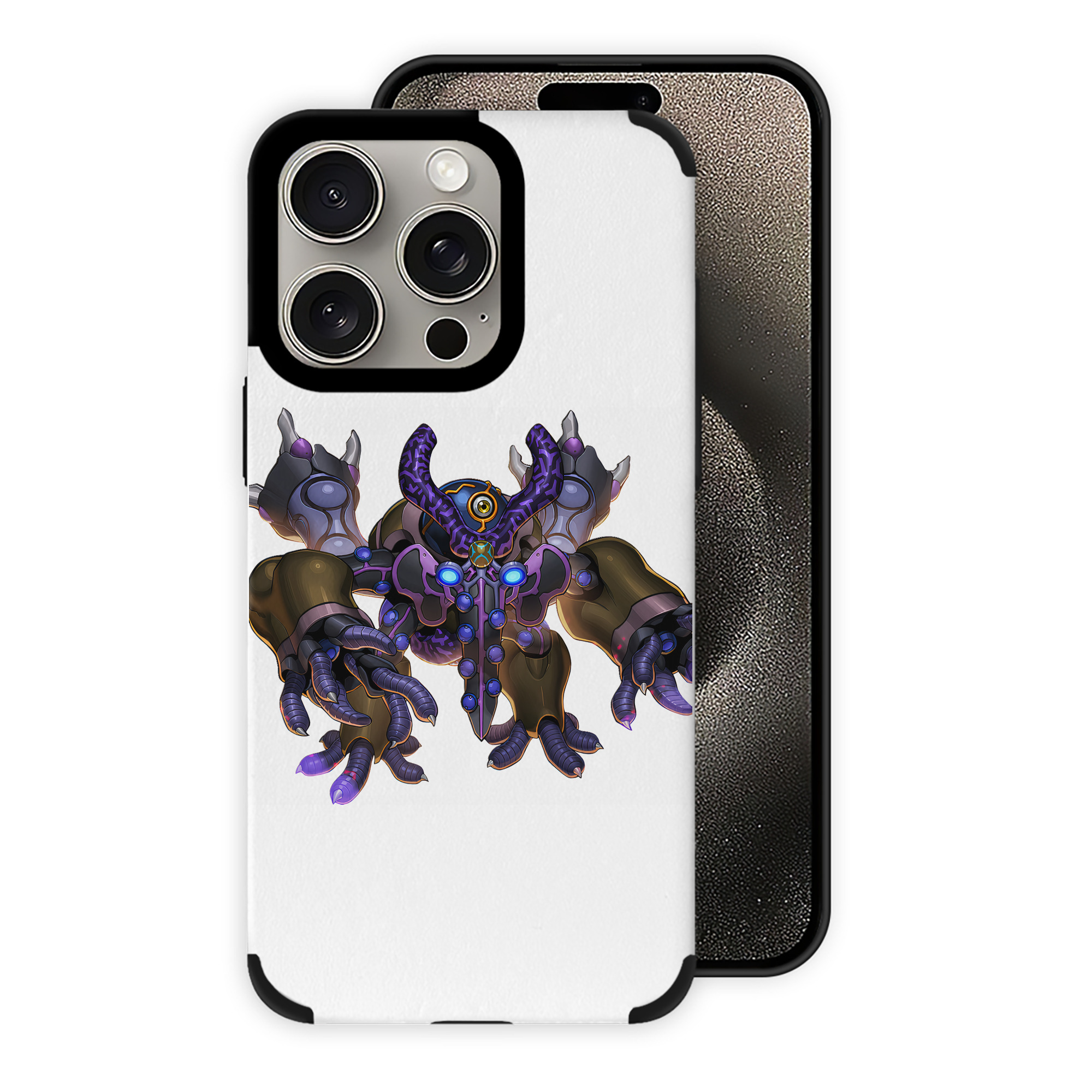 遊☆戯☆王 Yu-Gi-Oh! 【iPhone15ProMax対応】 PUレザー スマホケース 耐衝撃＆黄変防止