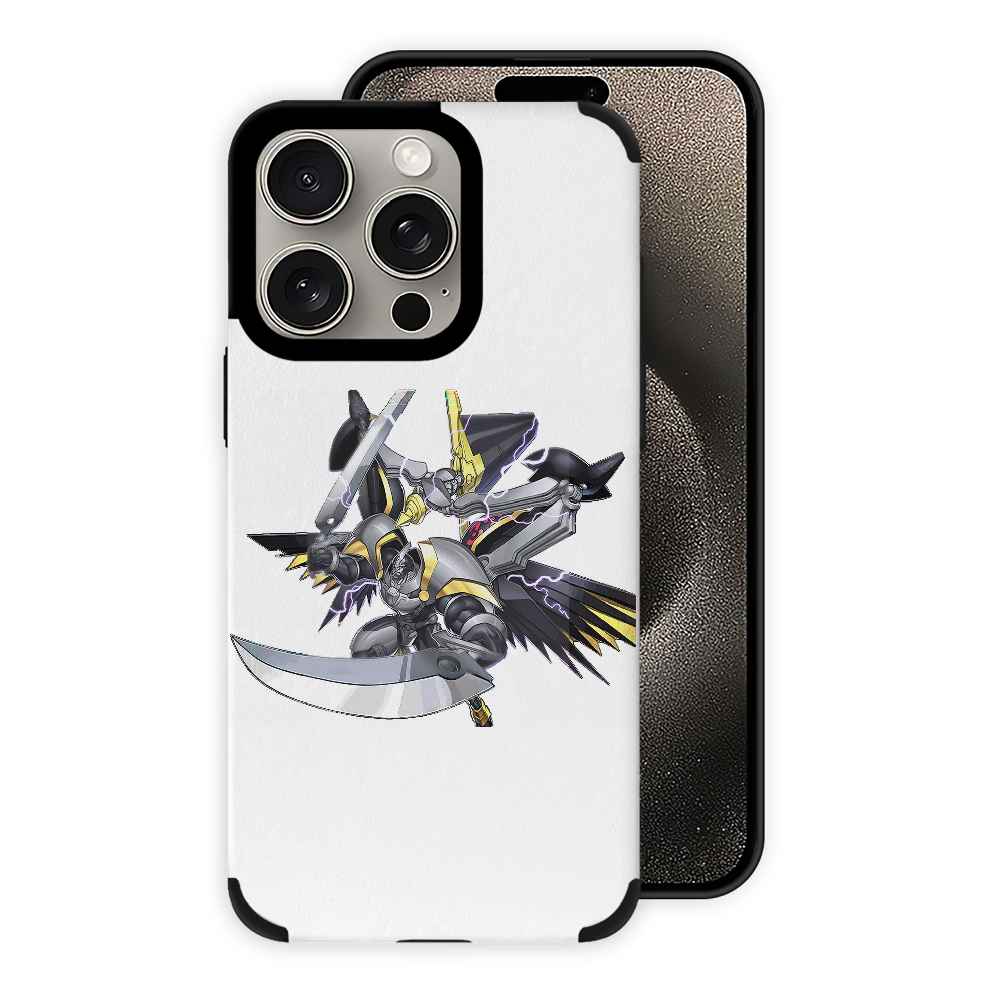 遊☆戯☆王 Yu-Gi-Oh! 【iPhone15ProMax対応】 PUレザー スマホケース 耐衝撃＆黄変防止