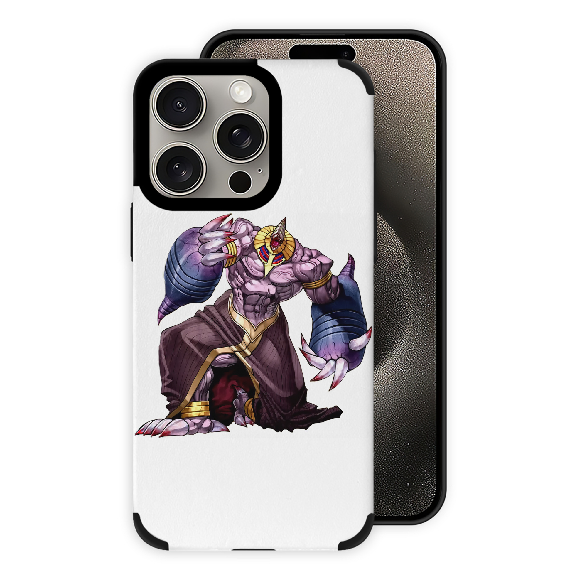遊☆戯☆王 Yu-Gi-Oh! 【iPhone15ProMax対応】 PUレザー スマホケース 耐衝撃＆黄変防止
