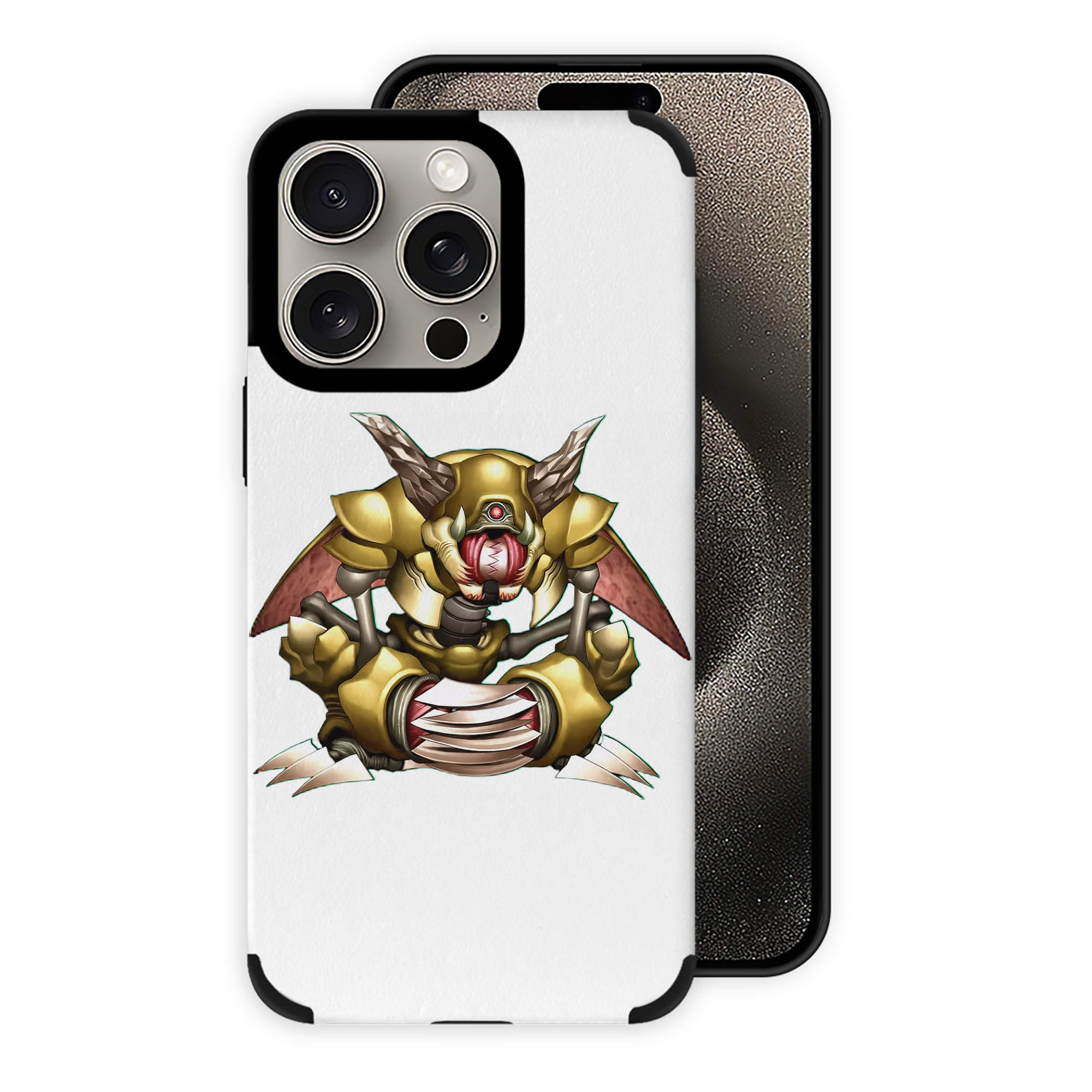 遊☆戯☆王 Yu-Gi-Oh! 【iPhone15ProMax対応】 PUレザー スマホケース 耐衝撃＆黄変防止
