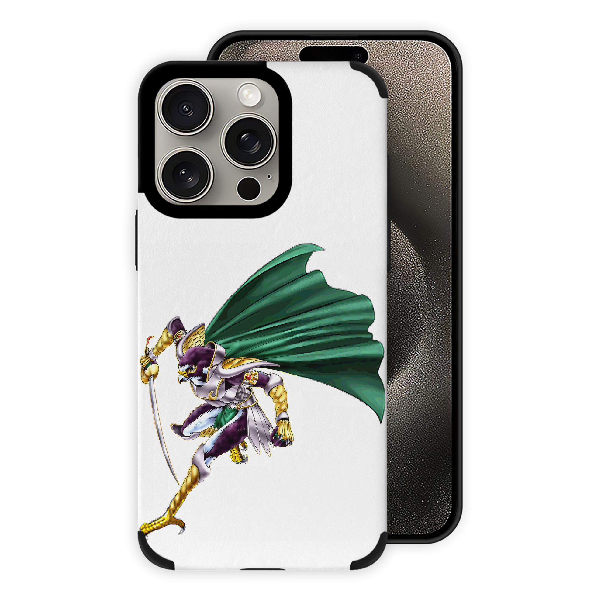 遊☆戯☆王 Yu-Gi-Oh! 【iPhone15ProMax対応】 PUレザー スマホケース 耐衝撃＆黄変防止