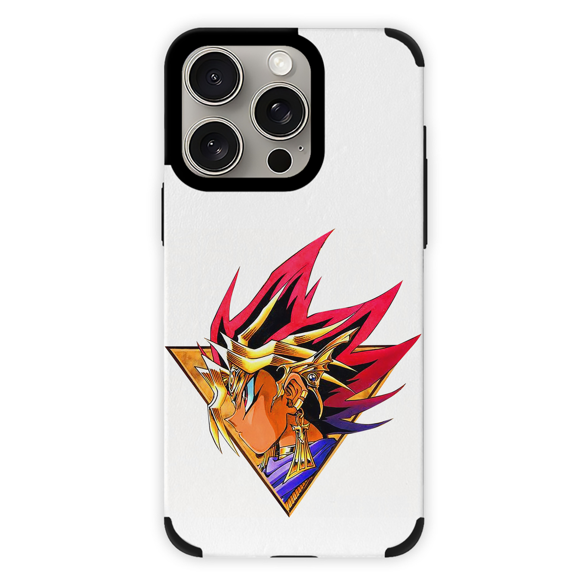 遊☆戯☆王 Yu-Gi-Oh! 【iPhone15ProMax対応】 PUレザー スマホケース 耐衝撃＆黄変防止