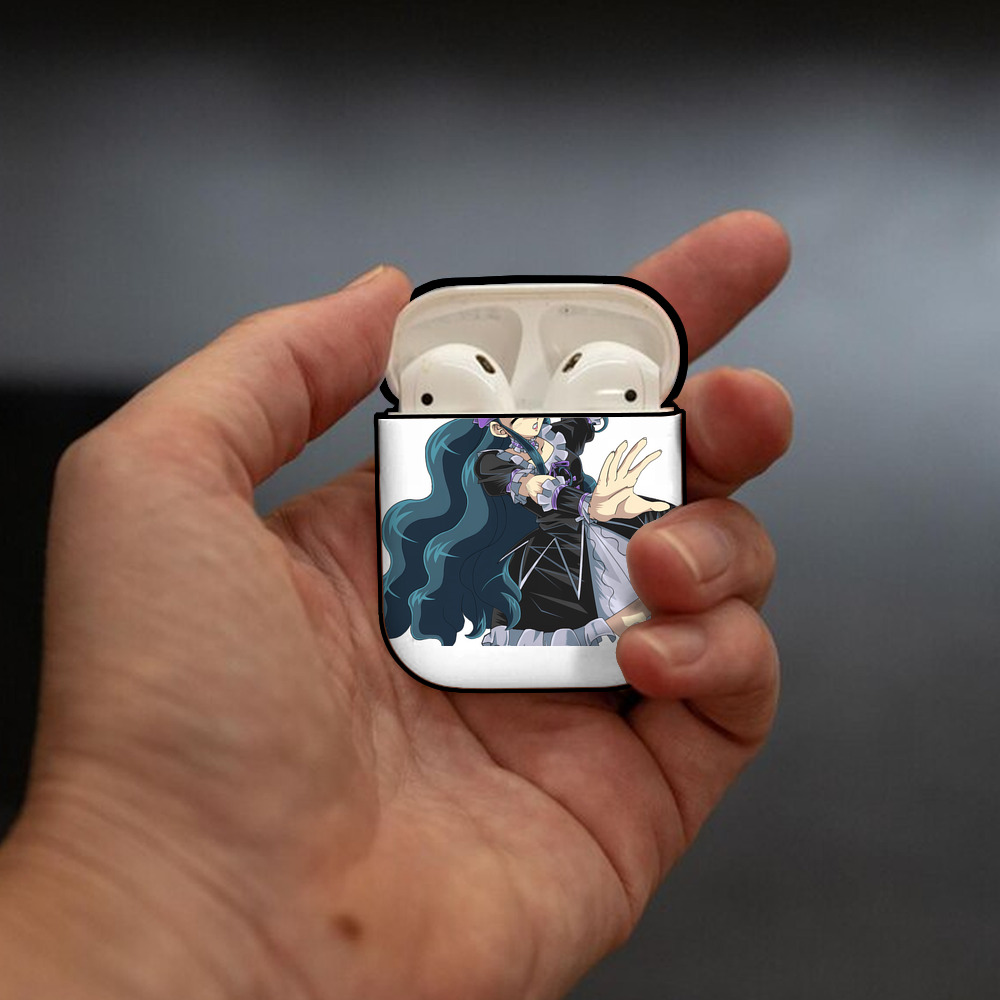 遊☆戯☆王 Yu-Gi-Oh! AirPods 第2世代保護ケース ハードシェル ブラック 耐衝撃・防指紋・カラビナ付き