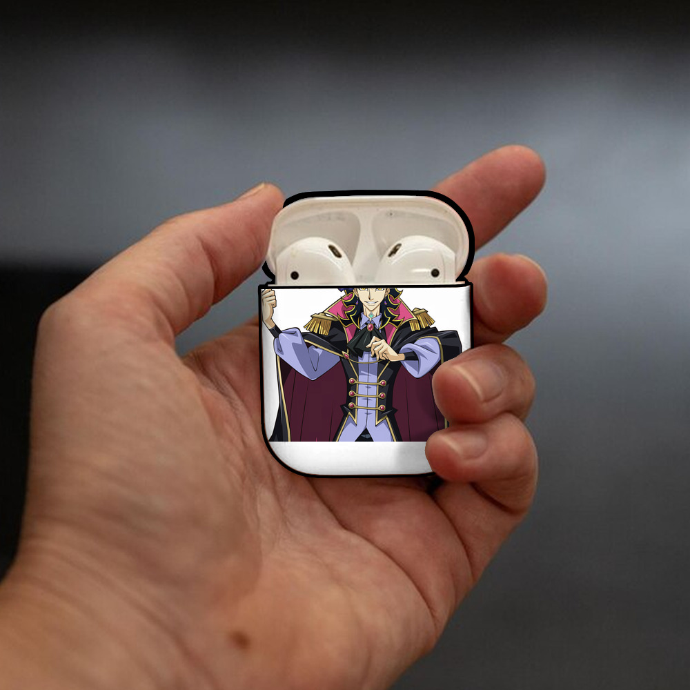 遊☆戯☆王 Yu-Gi-Oh! AirPods 第2世代保護ケース ハードシェル ブラック 耐衝撃・防指紋・カラビナ付き
